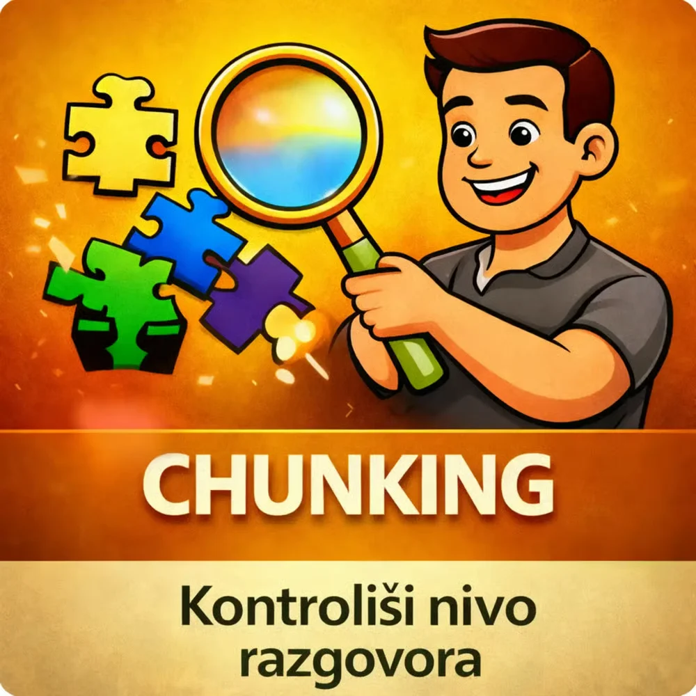 Chunking — kontrola zuma